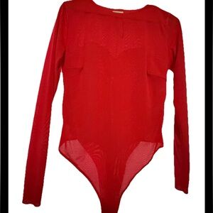 YITTY hot pink  Sleeve Bodysuit